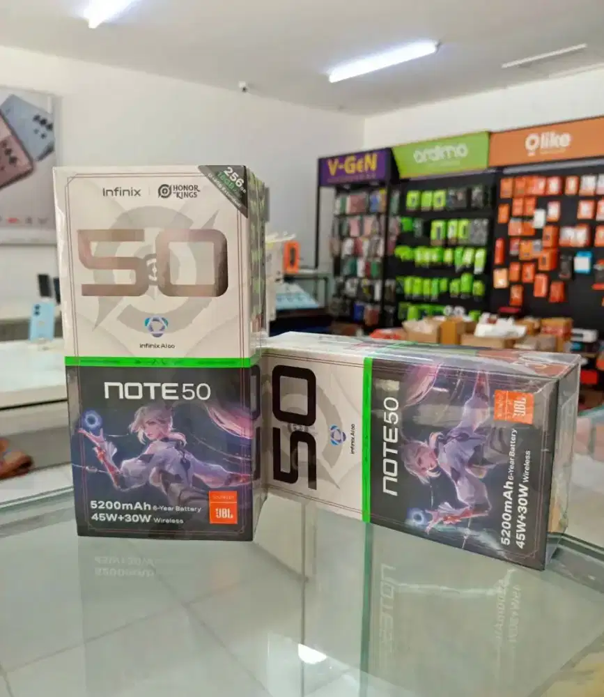 Infinix Note 50 Ram 8+8/256 wireless charger