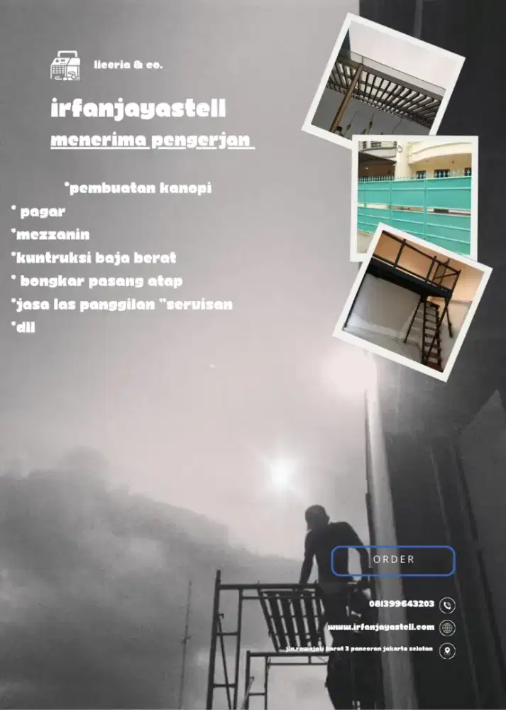 Tukang las panggilan dll