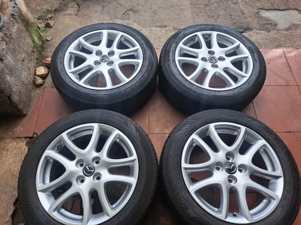 Mazda2 ring 16 velg dan ban mazda bisa tt agya ayla