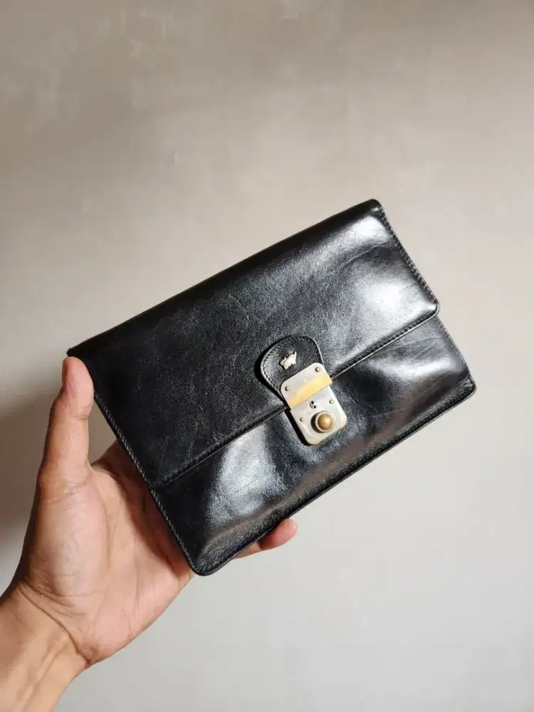 Braun Buffel Clutch Dompet Pria Original