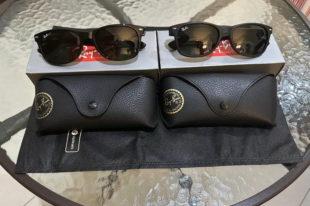 Rayban wayfarer made in Italy, asli 100%