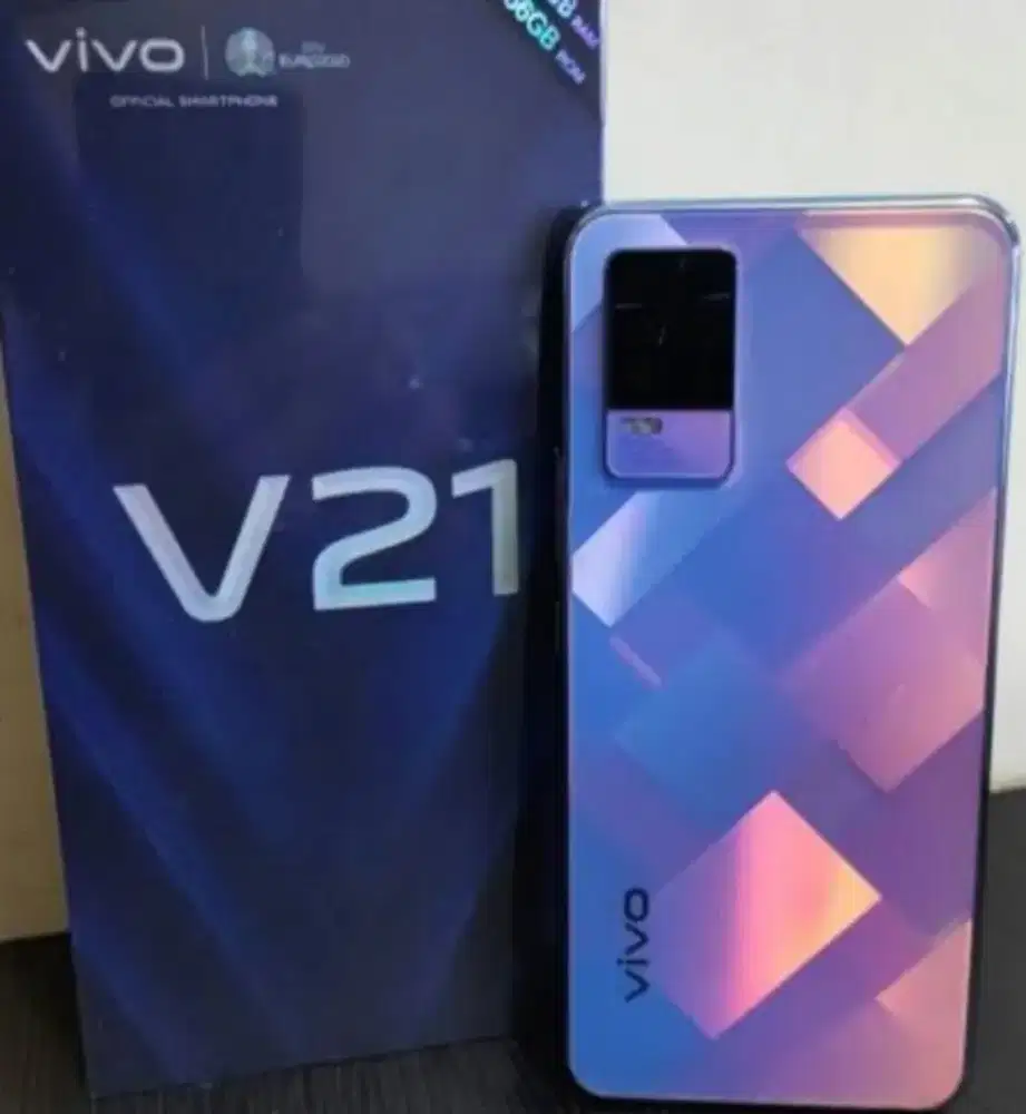 Vivo v21 4g 8+4 / 256 original fullset like new