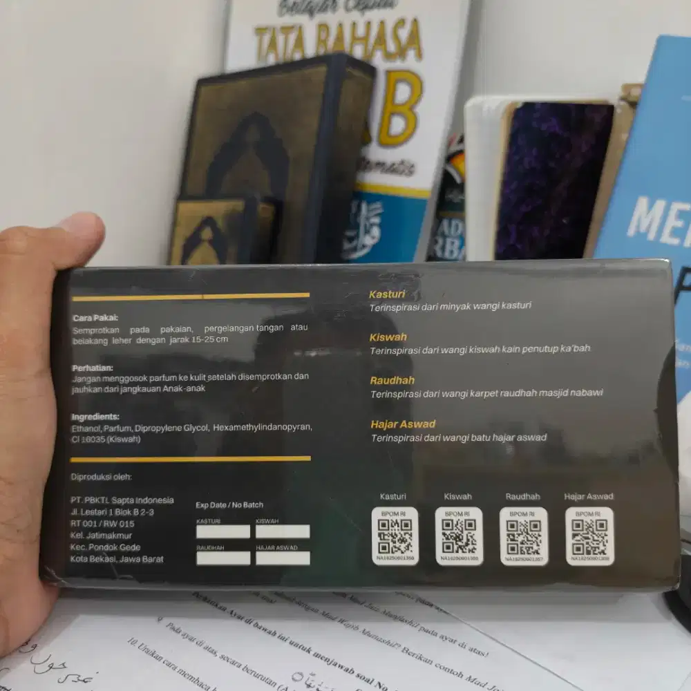 ARHAN Parfum Rindu Tanah Suci Series 30 ml Eau De Parfum