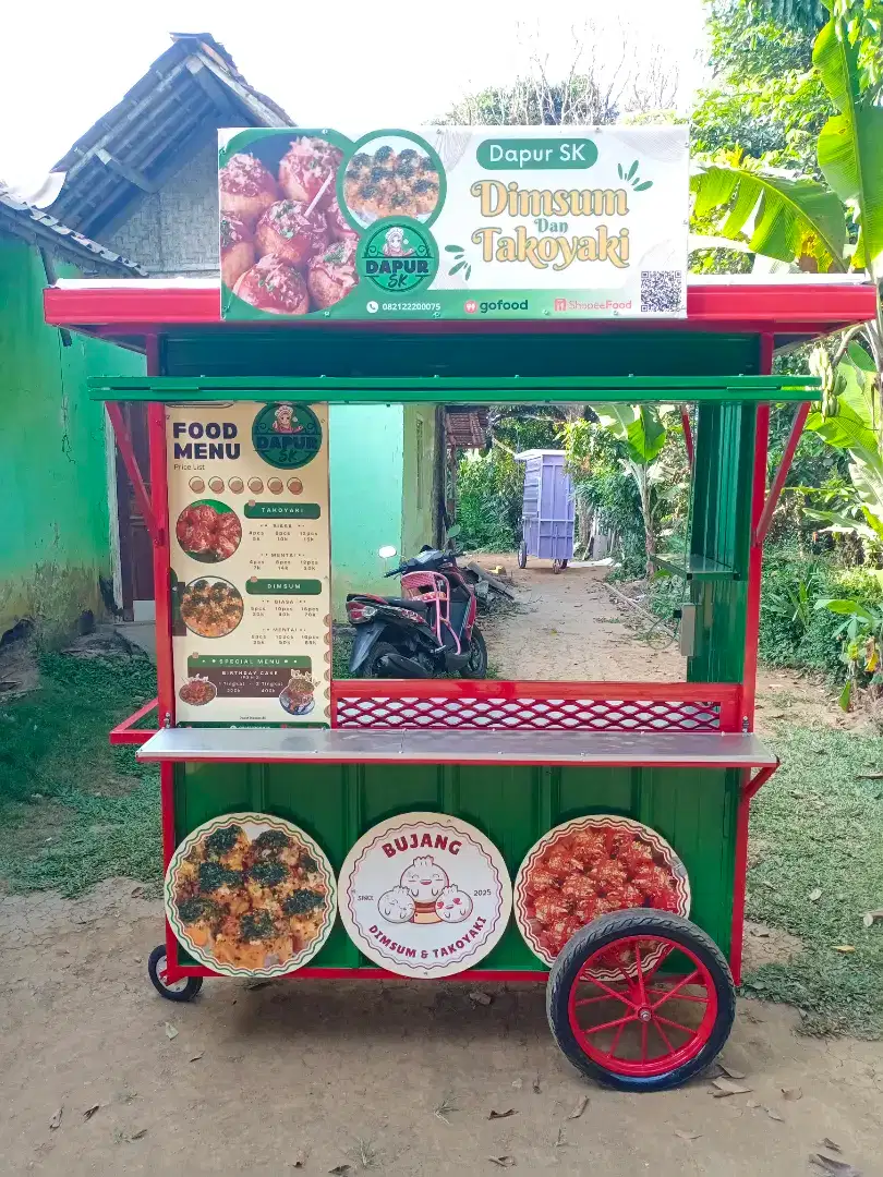 Gerobak container dimsum