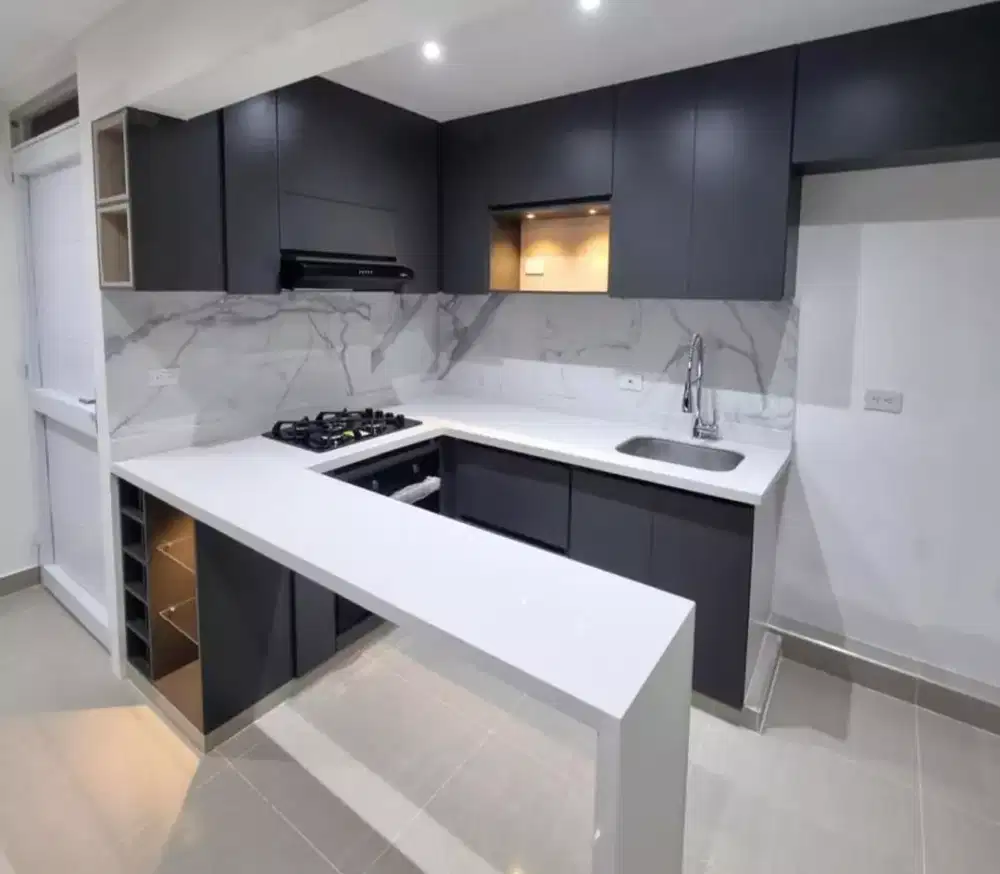 PROMO TERMURAH!!! - KITCHEN SET, KAMAR SET, BACKDROP TV, LEMARI CUSTOM