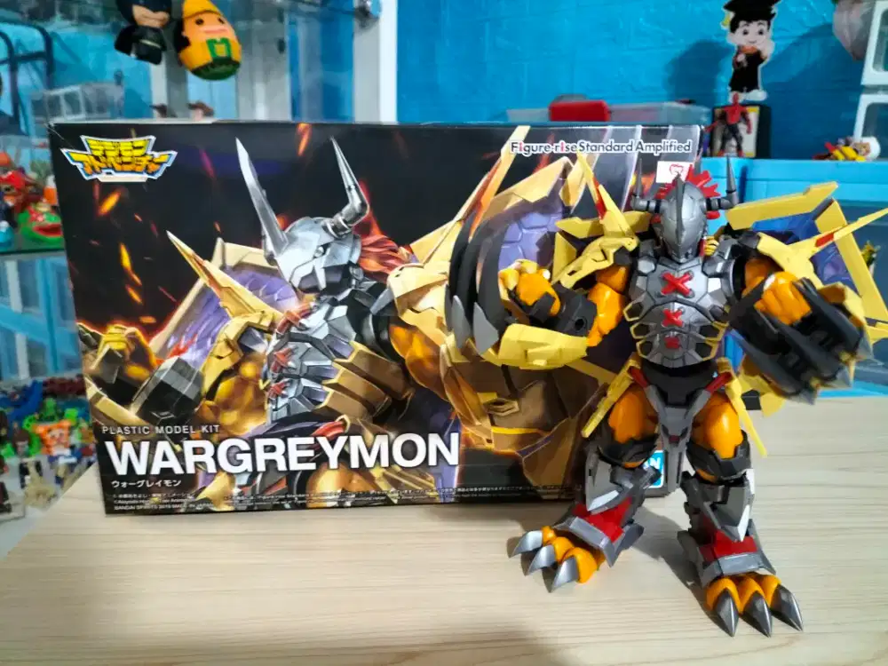 Mainan wargreymon amplified masih ada dus nya
