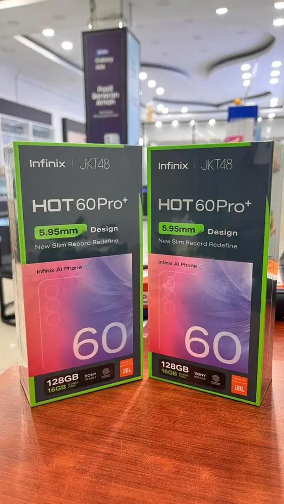 NEW RILIS INFINIX HOT 60 Pro+ Ram 8+8/128 Bodi tipis 5,95Mm