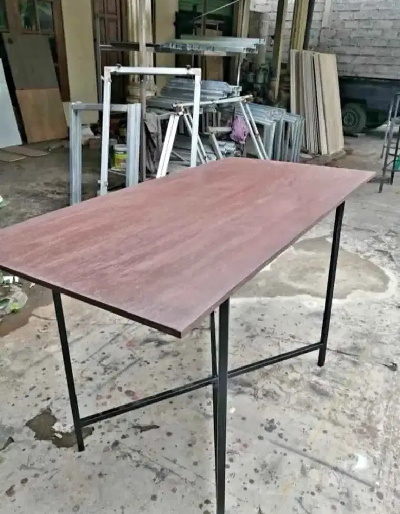 Meja lipat meja usaha meja makan meja dagang