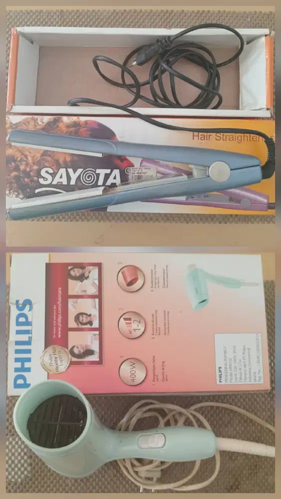 Jual set perawatan rambut,