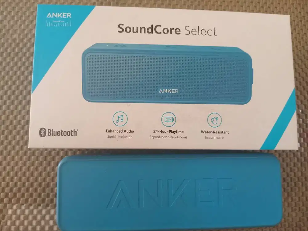 Jual speaker portabel bluetooth merk Anker