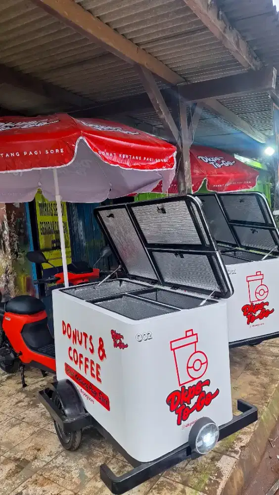 SEPEDA KOPI KELILING/SEPEDA LISTRIK GEROBAK KOPI KELILING/SEPEDA KOPI