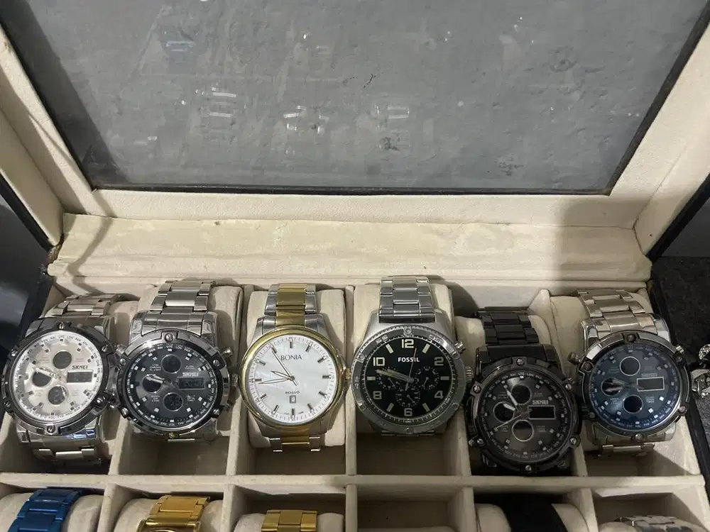 Jam Tangan Pria Original 6 Buah