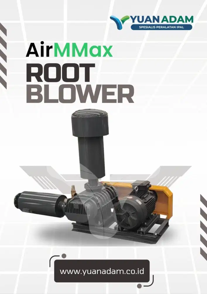 Root Blower Murah Brand Airmax 2 Inchi Power 2,2 kW