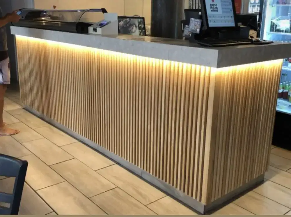 Meja bar meja barista meja kasir