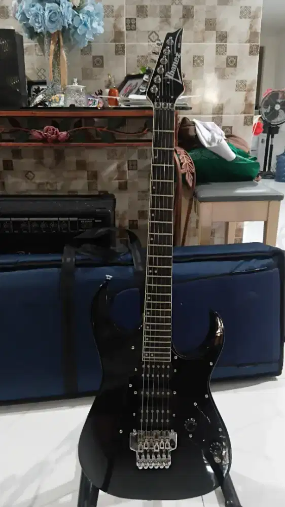 Ibanez RG series hitam mantap bagus