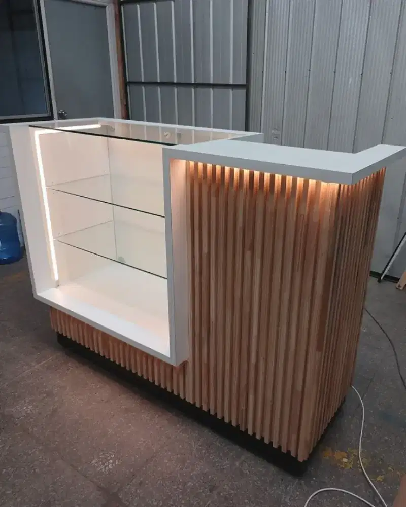 Meja bar meja kasir meja barista meja coffeshop