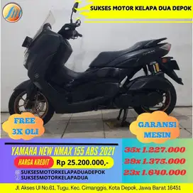 YAMAHA NEW NMAX 155 ABS 2021 CASH/KREDIT PROSES CEPAT SYARAT KTP/KK