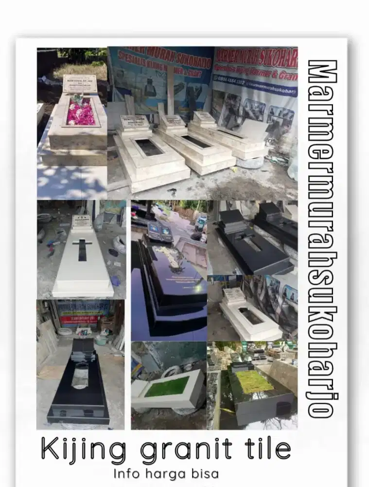 kijing nisan makam murah