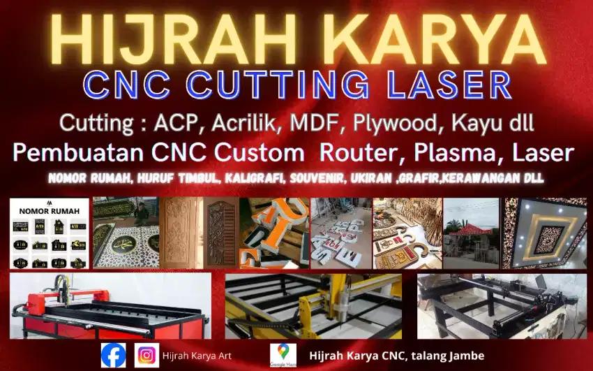 CNC CUTTING LASER, PLASMA ROUTER Custom