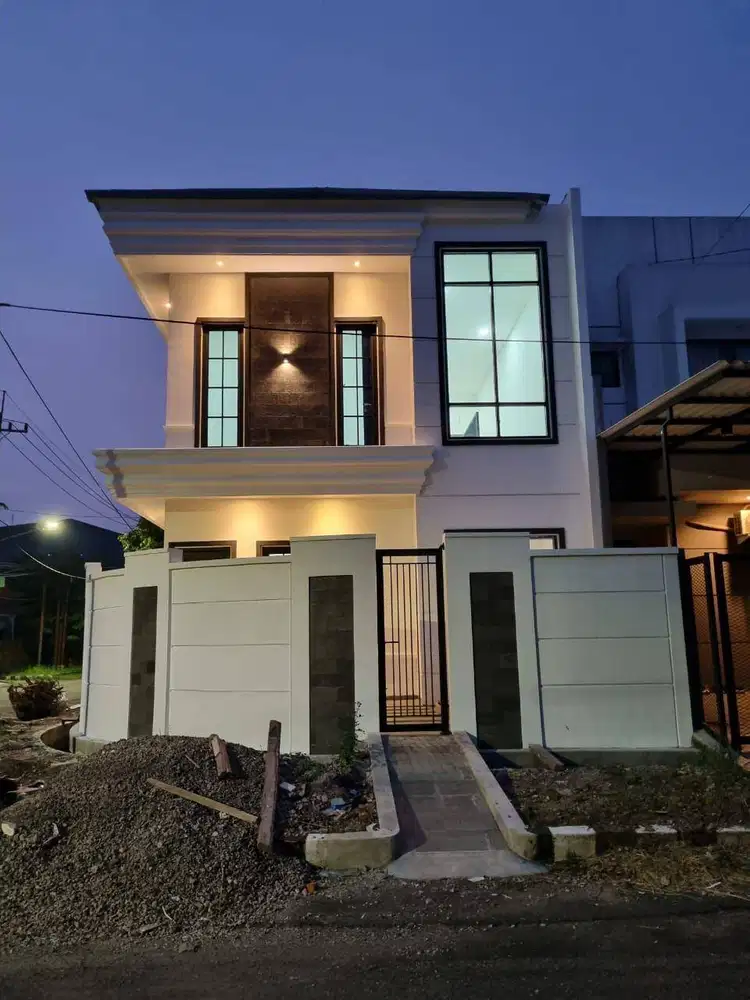 Dijual Murah Rumah Cantik New American Style Jemursari Surabaya
