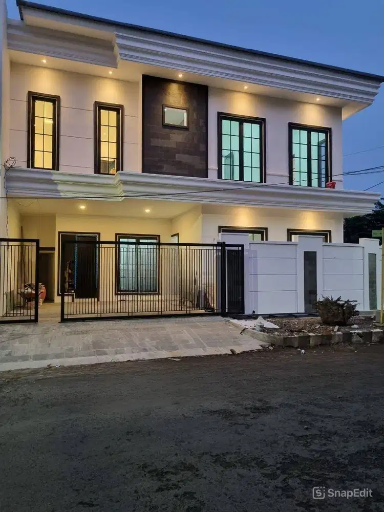 Dijual Murah Rumah Cantik New American Style Jemursari Surabaya