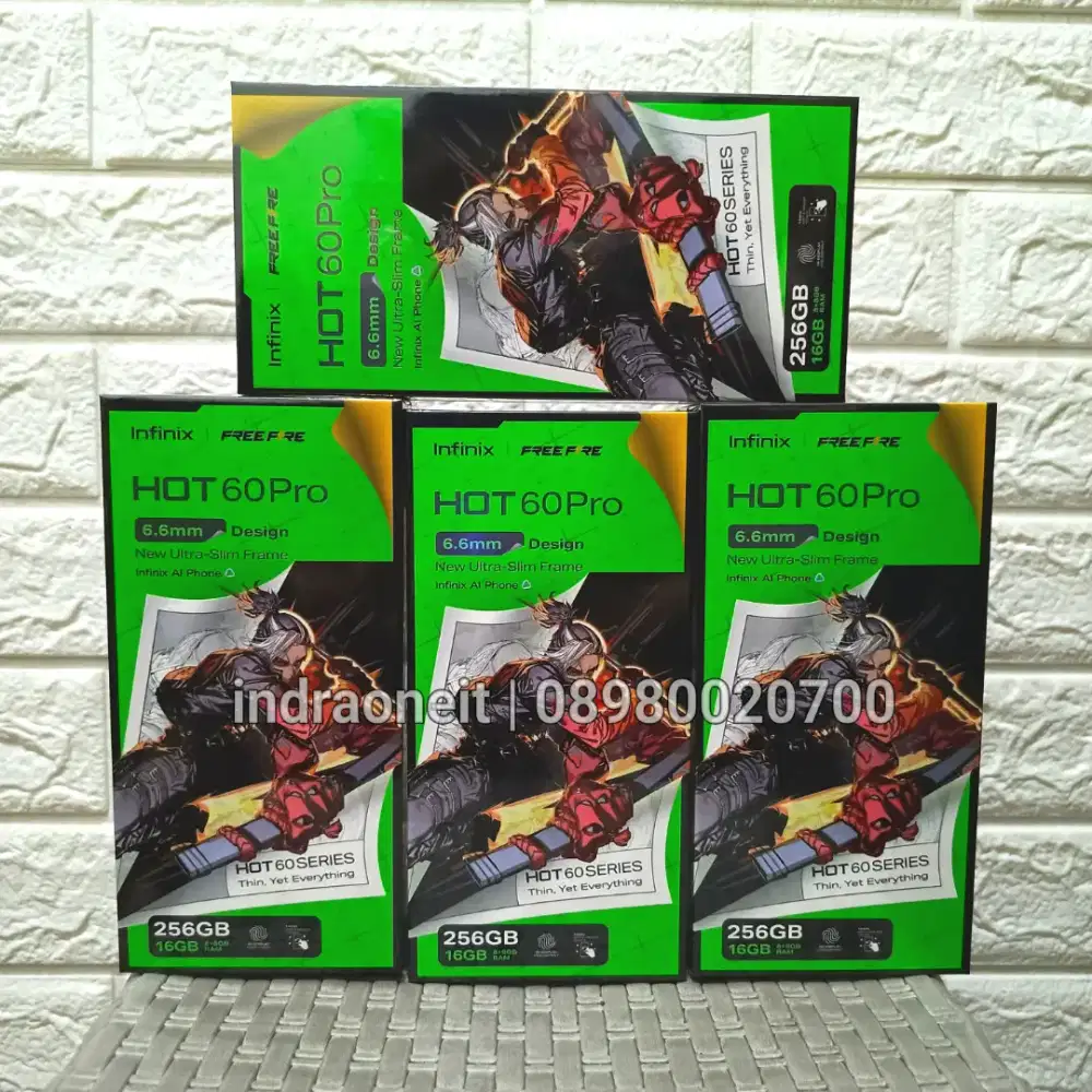 Infinix Hot 60 Pro 8/256 New BNIB No Repack Garansi Resmi