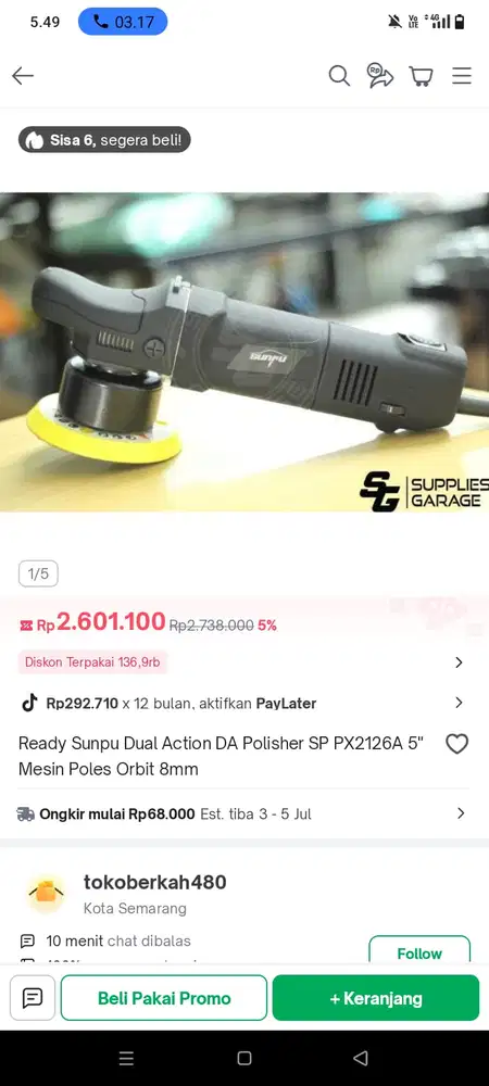 Jual aja mesin poles dan peralatan poles lainya