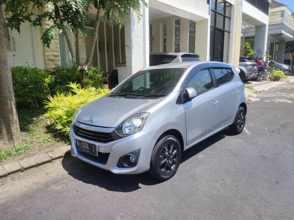 bukan bekas grab AYLA X 1.0 MT bensin km 25