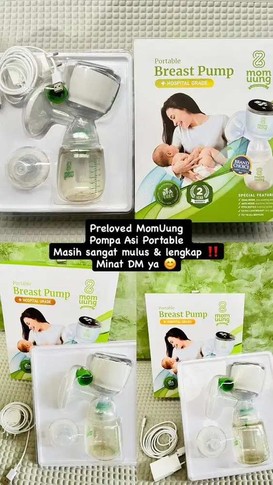 DIJUAL POMPA ASI PORTABLE MASIH LENGKAP DAN MASIH MULUS