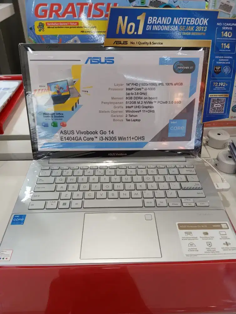 ASUS E1404GA-FHD353 /ASUS ACER HP LENOVO ADVAN MSI