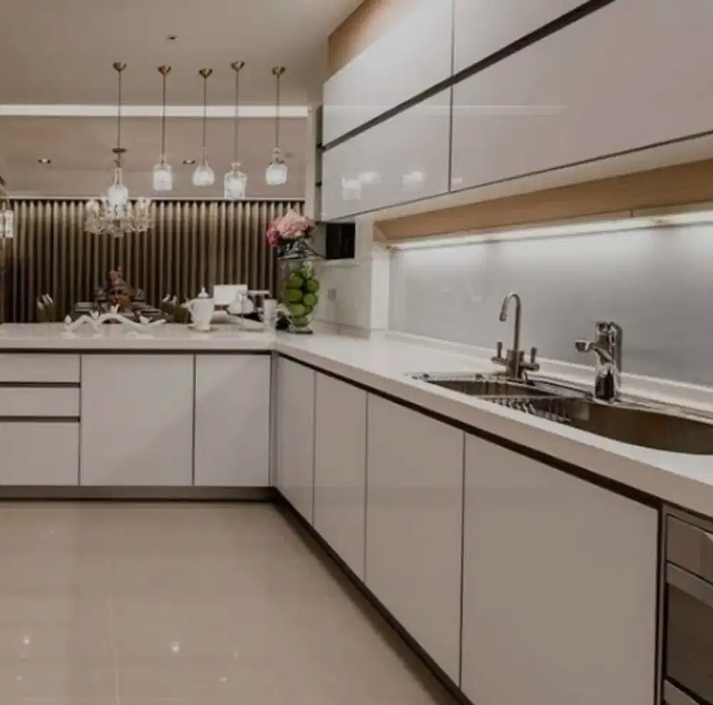 Kitchen set lemari baju partisi rak tangga meja kasir kamar tidur