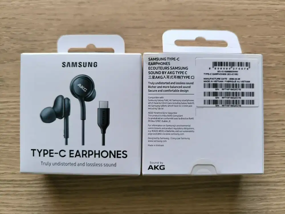 earphone type c akg samsung garansi resmi