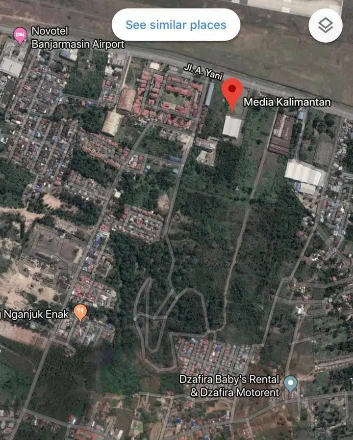 DIJUAL MURAH TANAH LUAS JL.A YANI  BANJARBARU BANJARMASIN