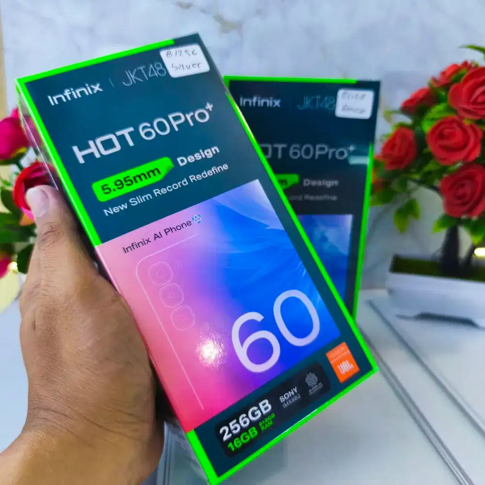 INFINIX HOT 60 PRO PLUS 8+8/128GB Segel ori Garansi Resmi bisa COD