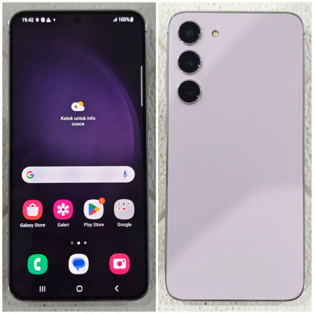 Samsung S23+ aka S23 Plus RAM 8/256 Fullset super mulus no minus