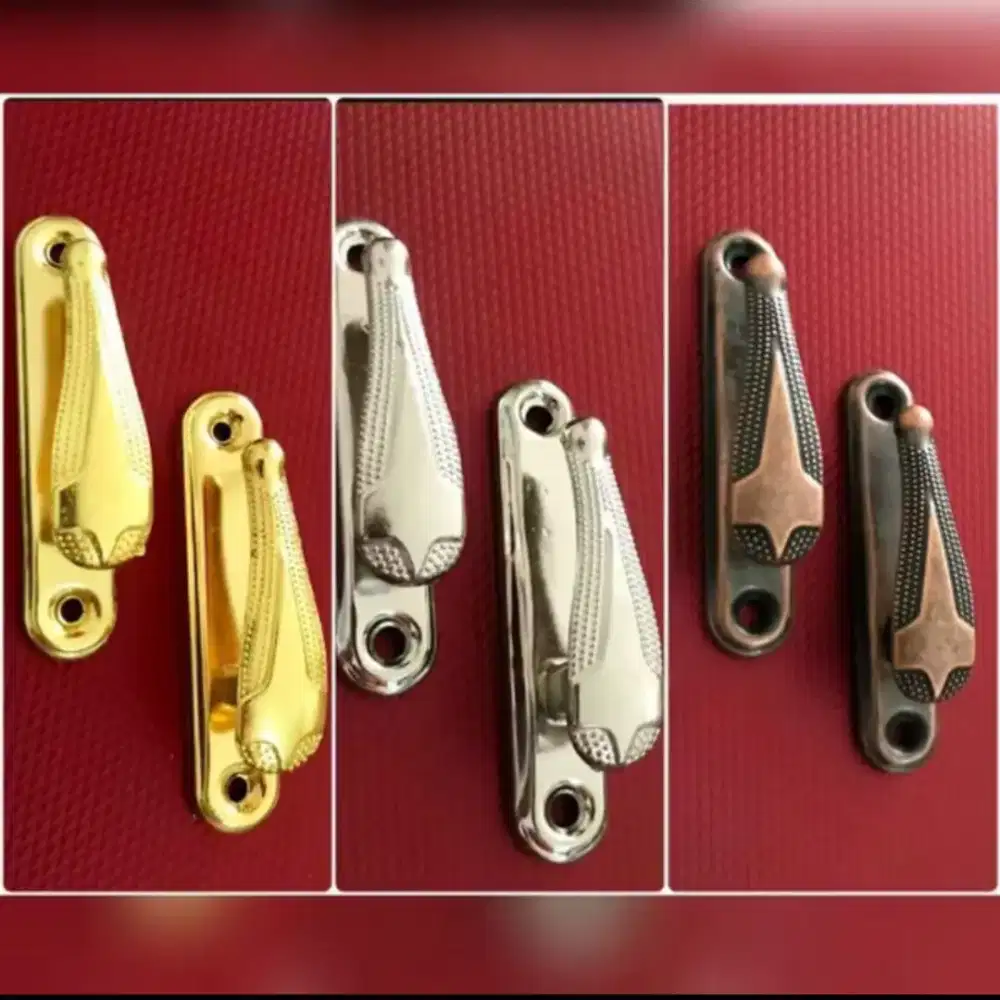 BONUS SKRUP Sangkutan Kaitan Hook Tali Gorden Pengait Motif Air Mata