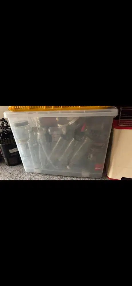 Botol / Toples kaca bekas serba 5000