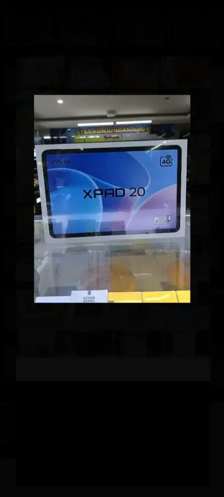 Tablet infinix XPAD 20 LTE 4/128 SIM card bonus flipcase