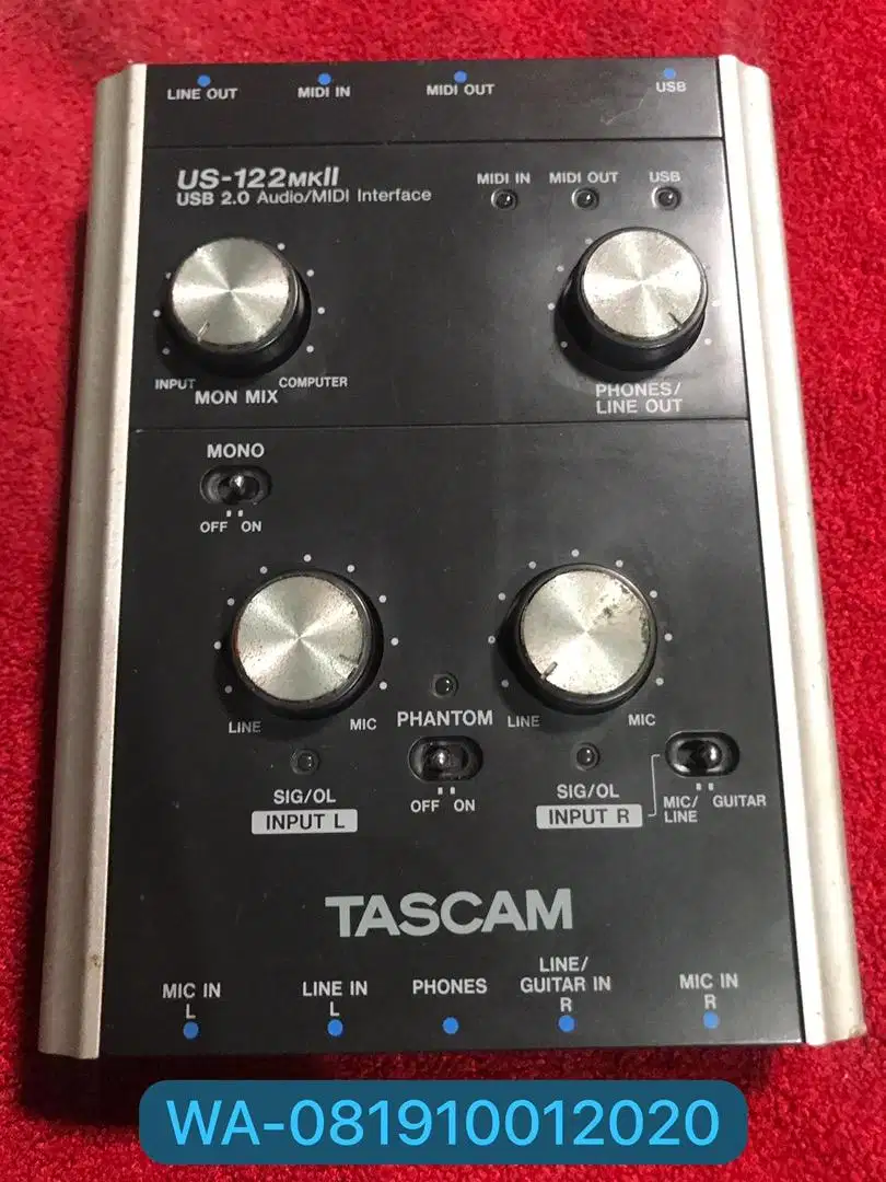 Soundcard recording 2 channel 4 input