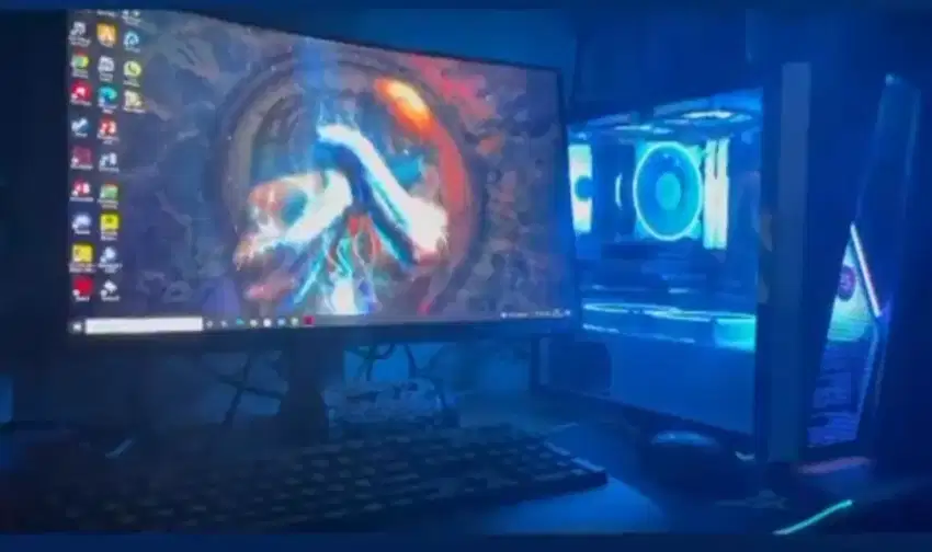 Monitor gaming curved AOC C24G2 165hz response time 1ms
