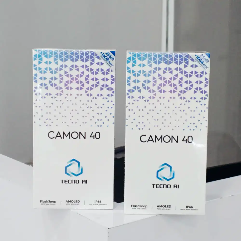 Promo TECNO CAMON 40 8/256 GB Original Segel No Repack