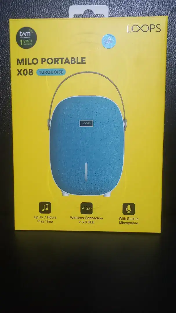 Speaker bluetooth merk loops original garansi tam