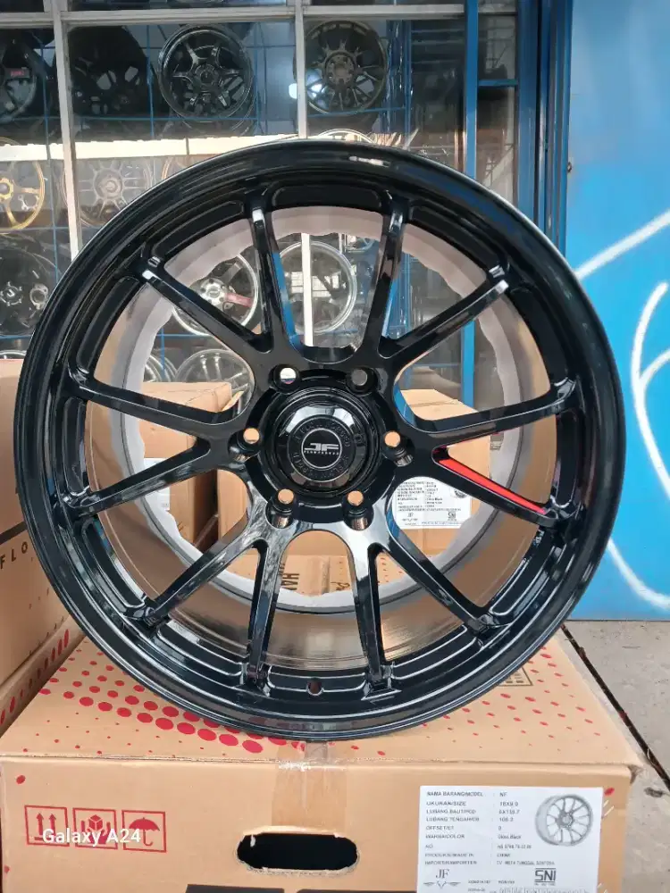 Jf luxury NF Ring 18x9 pcd 6x139,7 et 0 4pcs. Fortuner pajero