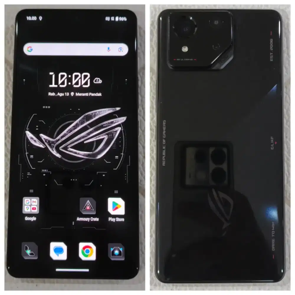 ASUS ROG PHONE 8 RAM 12/256 FULLSET SUPER MULUS NO MINUS