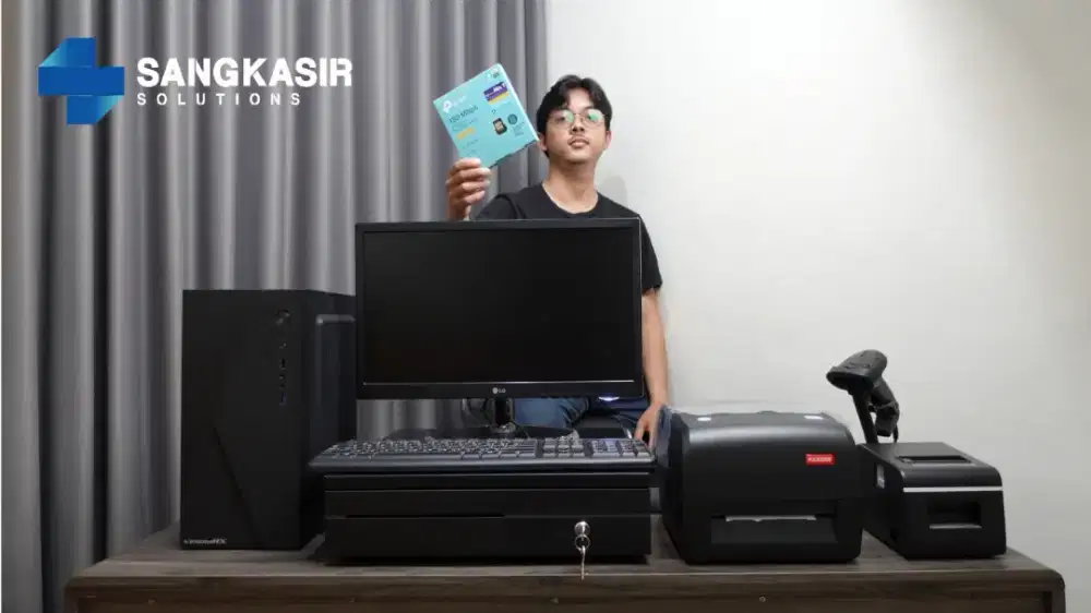 Paket Lengkap Komputer Kasir Toko Pakaian PRO