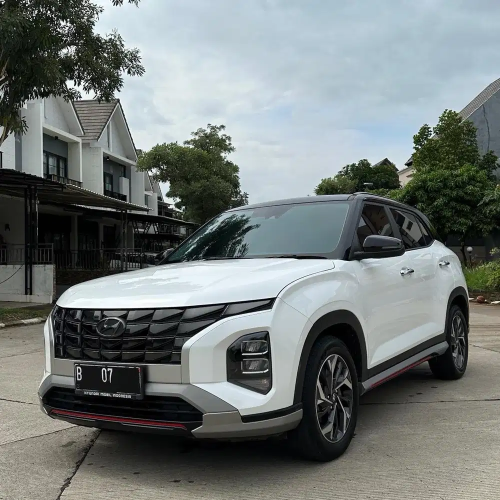 DIJUAL MOBIL HYUNDAI CRETA PRIME TWO TONE 2022 MILIK PRIBADI NO PR
