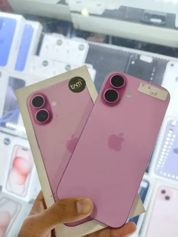 YUHU MASUK IPHONE 16 IBOX PINK