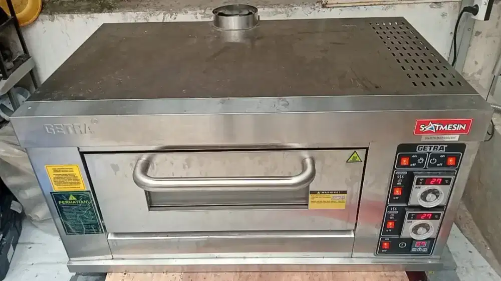 Oven deck Getra tipe RFL 11SSGC 1 deck 1 tray