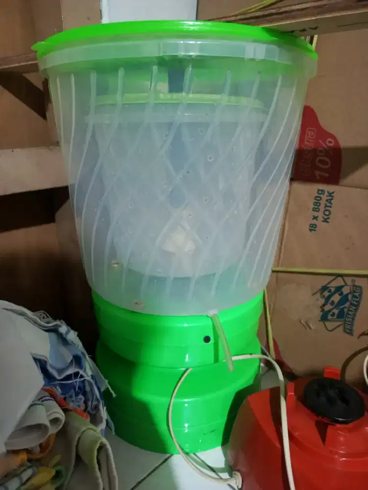 Saringan minyak otomatis listrik