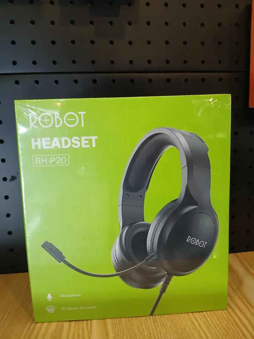 HEADPHONE ROBOT RH P20 / HEADSET WIRED ROBOT RH-P20